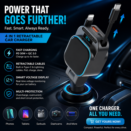 NEW AutoVolt™️ Retractable