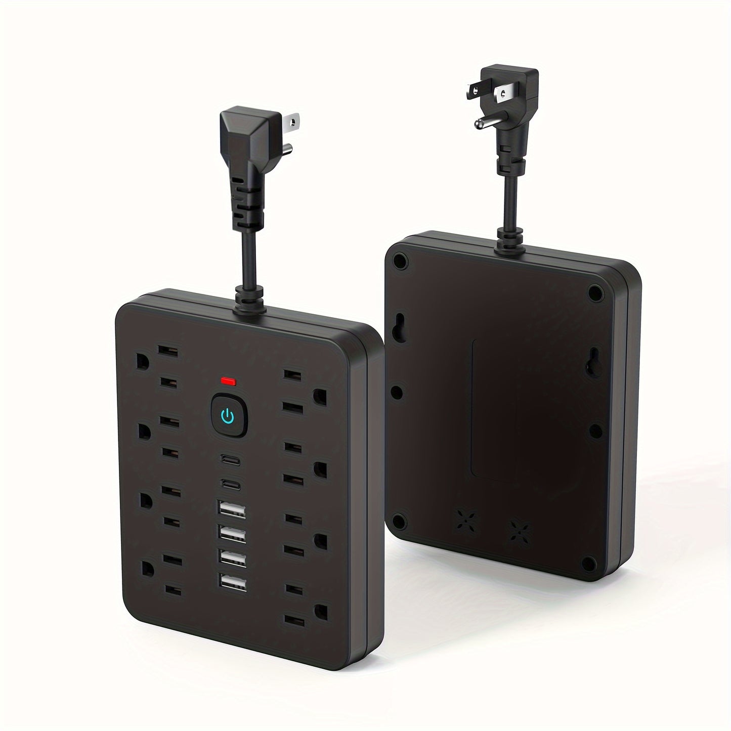 14-in-1 Power Strip with Surge Protection and One-Touch Control Switch