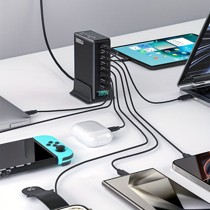 8-Port Charging Station