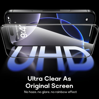 Premium Tempered Glass Screen Protectors Along with an Installation Kit