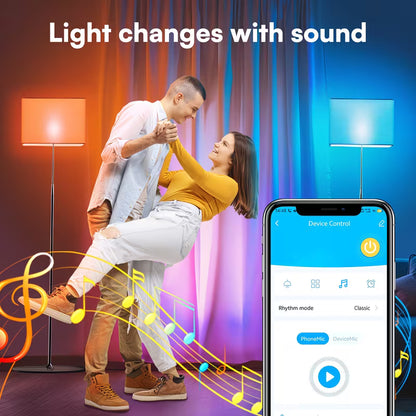 WaveGlow™ Smart Light Bulb Set (4-Pack)