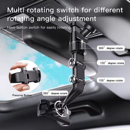 Rearview Mirror Phone Holder