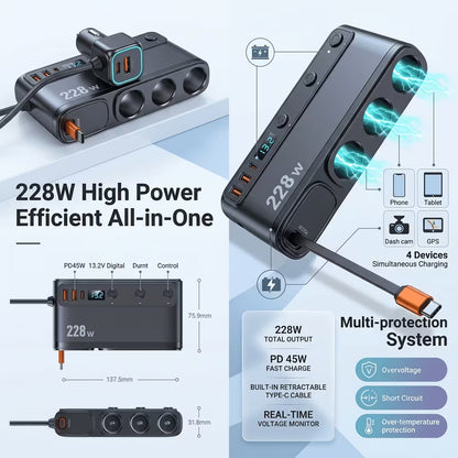 RoadStation Power Splitter