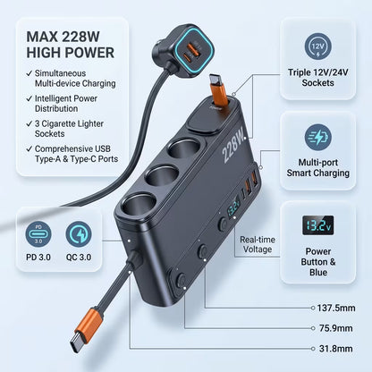 RoadStation Power Splitter
