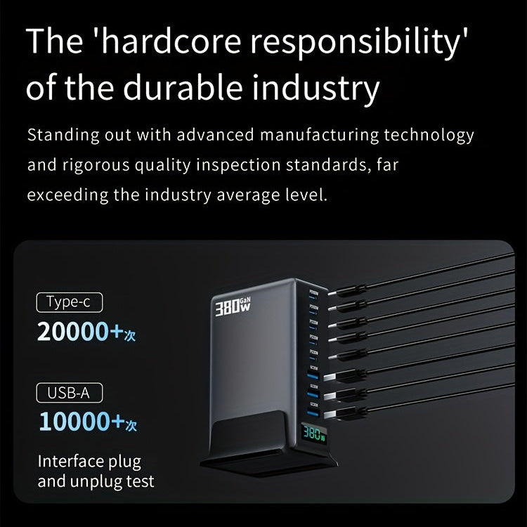 8-Port Charging Station