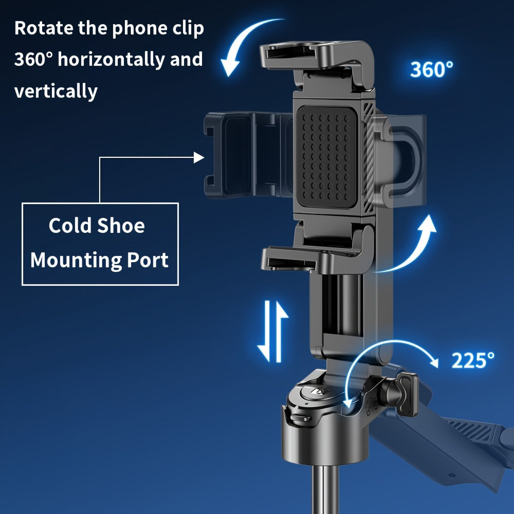Phone Stand With Mini Grip Holder
