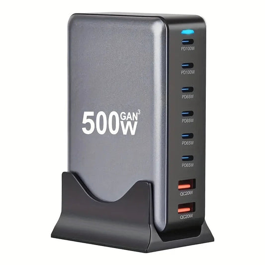 8-Port Fast Charging Station