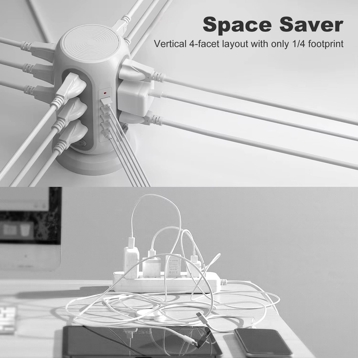 UltraTower Power Strip Surge Protector