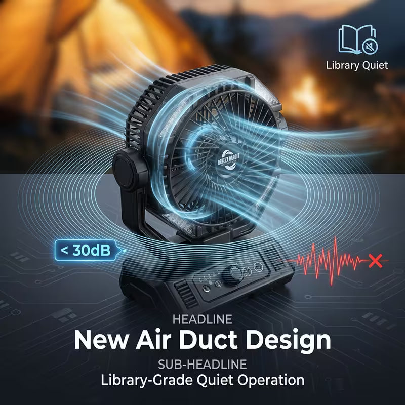 Wave Breeze™ Outdoor Fan