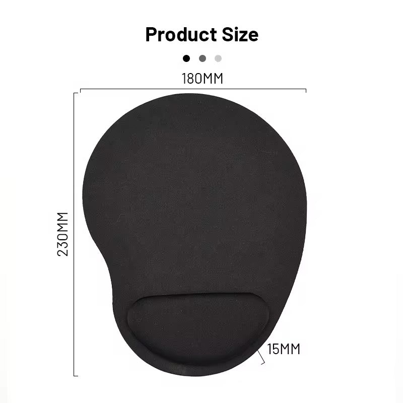 Ergonomic Anti-Slip Wrist Rest Mouse Pad