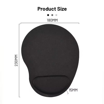 Ergonomic Anti-Slip Wrist Rest Mouse Pad