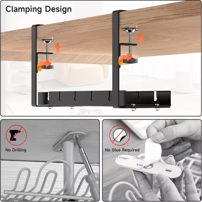 WaveHide™ Desk Organizer