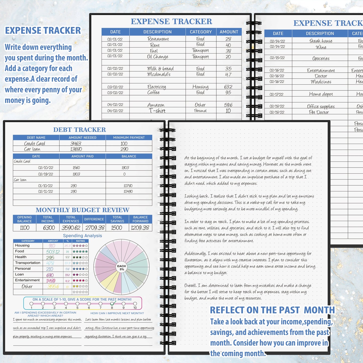 Financial Planner Notebook