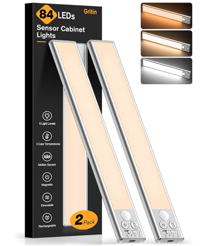 2 Pack-LED Motion Sensor Light