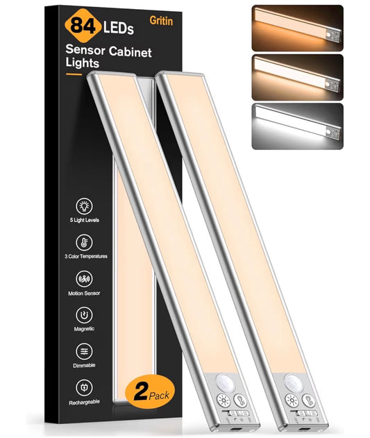 2 Pack-LED Motion Sensor Light