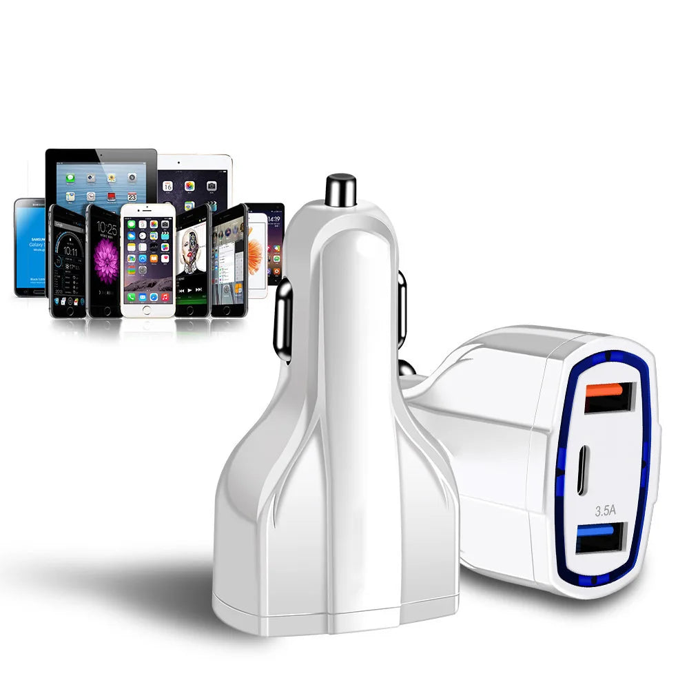 3.5A Car Charger Adapter