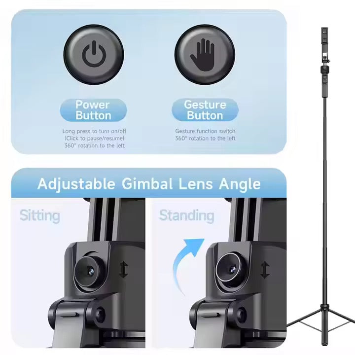 360º AI Tracking Tripod