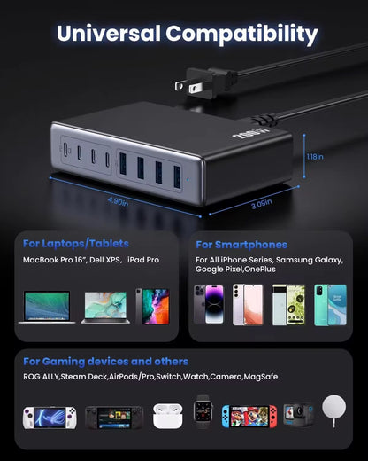 8-Port Fast Charging Station