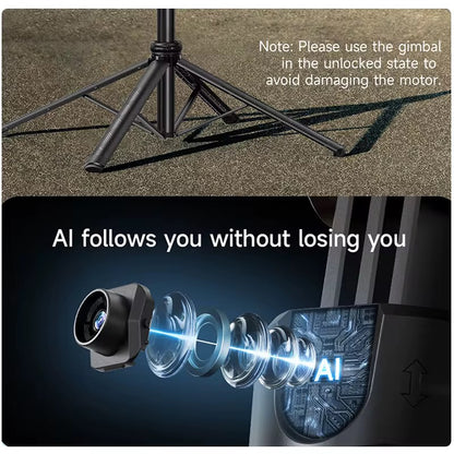 360º AI Tracking Tripod