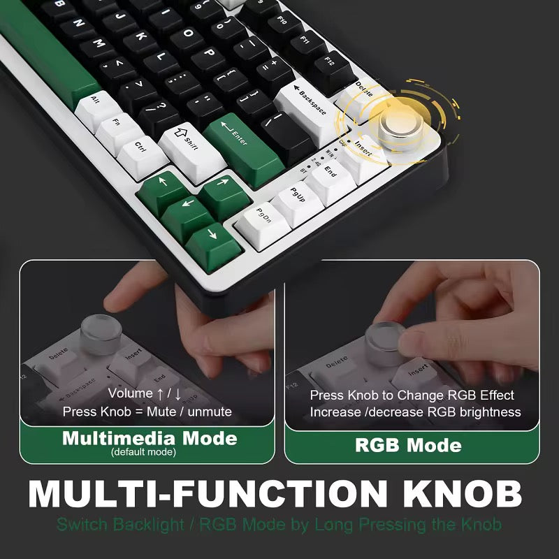 Mechanical Gaming Keyboard with knob