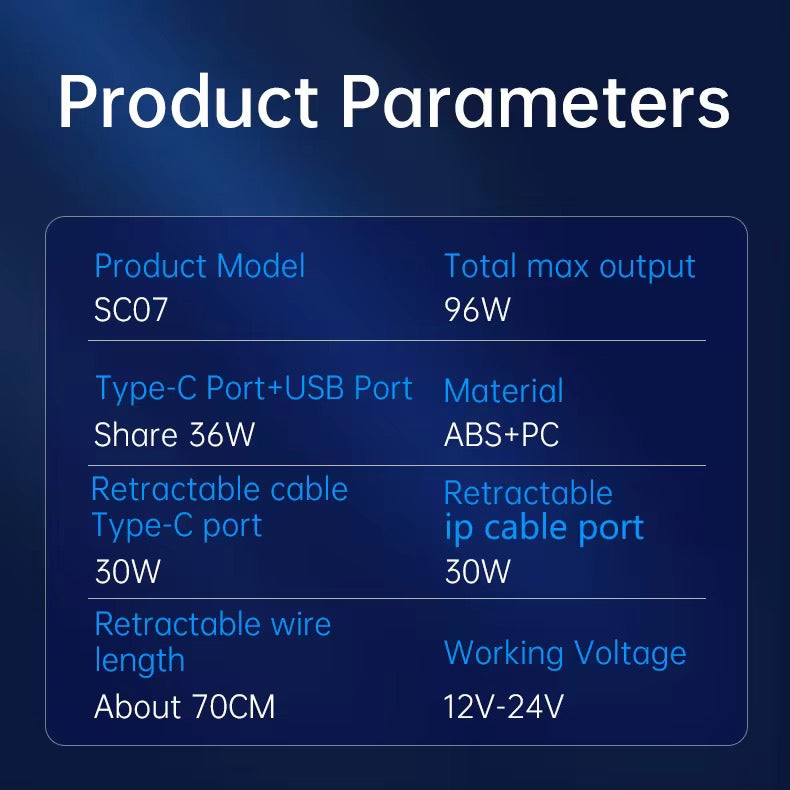 AutoVolt Retractable Power