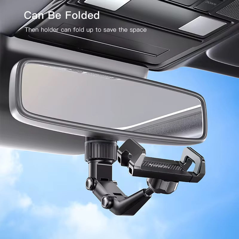 Rearview Mirror Phone Holder