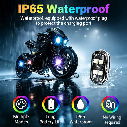 2-Pack LED Strobe Lights