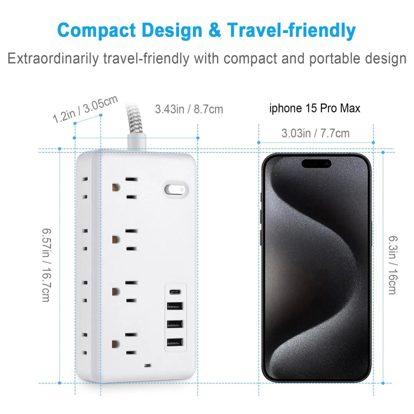 Braided Power Strip