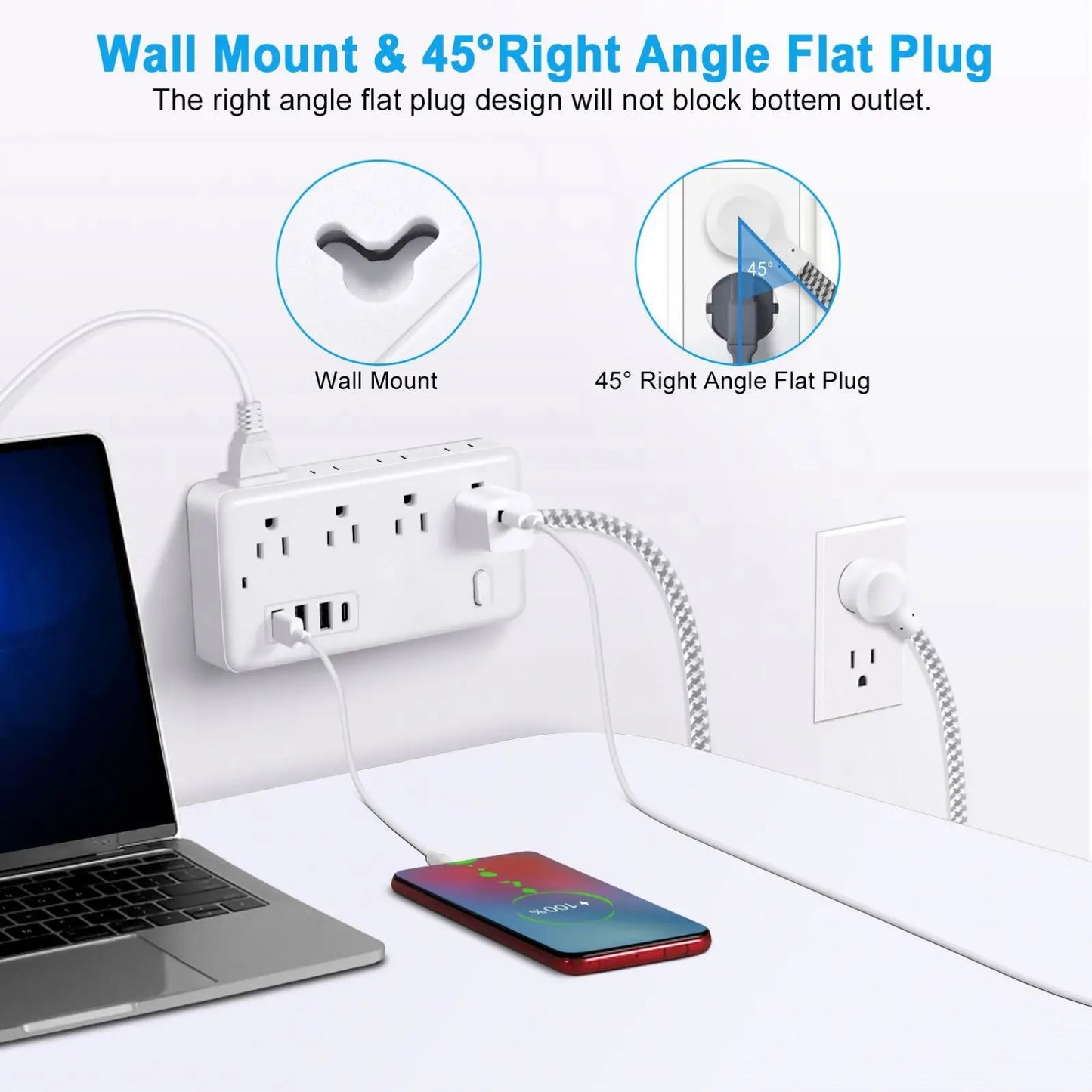 Braided Power Strip