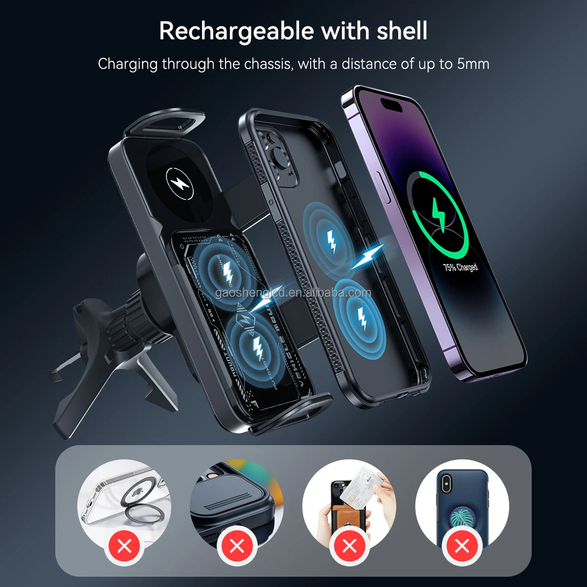 90° Electric Holder