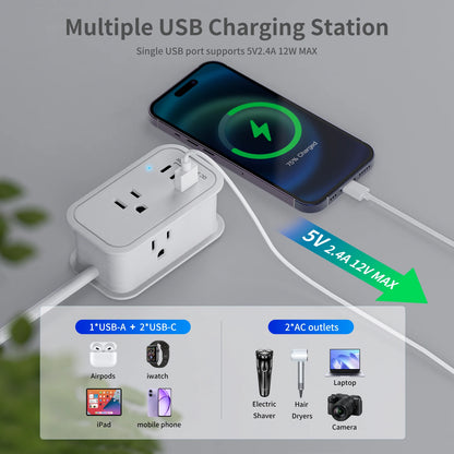 New Travel Power Strip