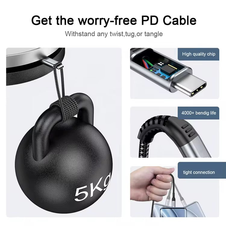 100W Charger Cable & Adapter