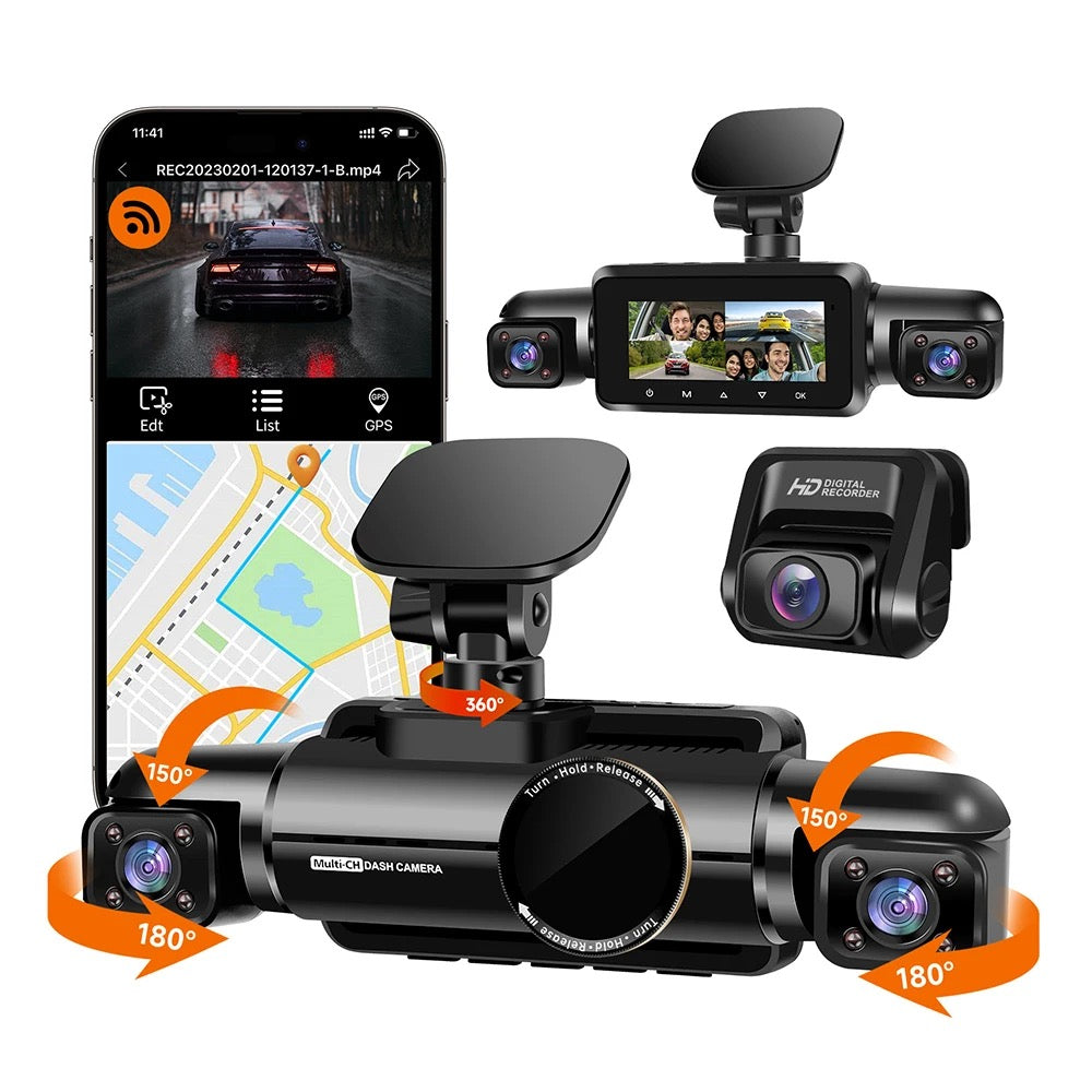 4Channel Dash Cam