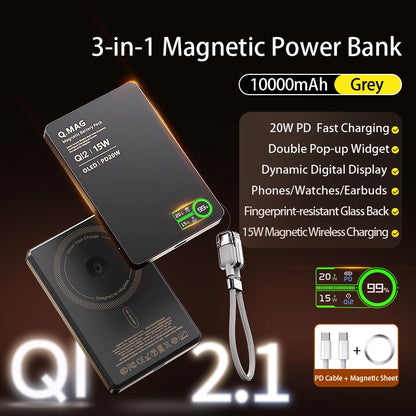 Qi 2.1 USB-C  Powerbank