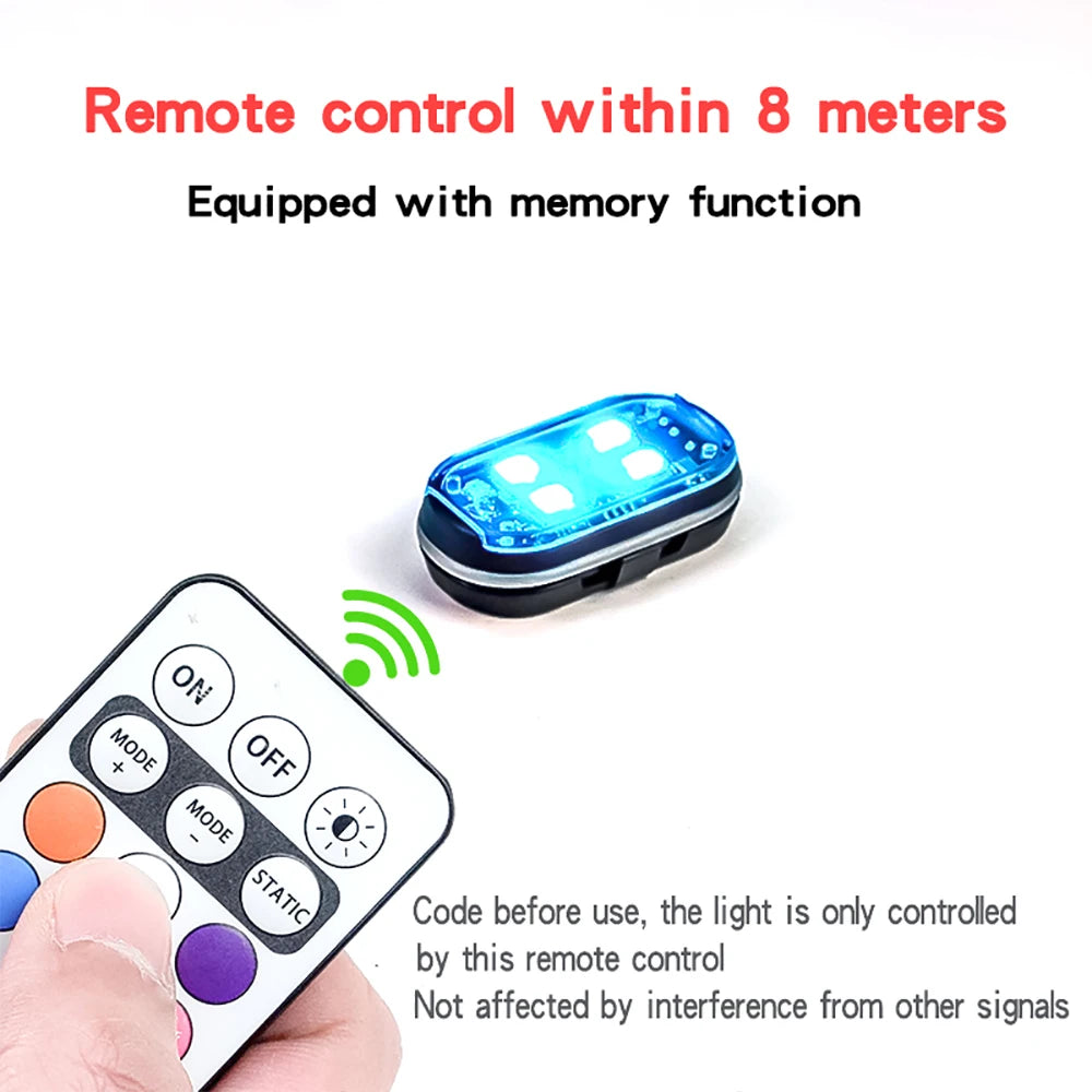 2-Pack LED Strobe Lights