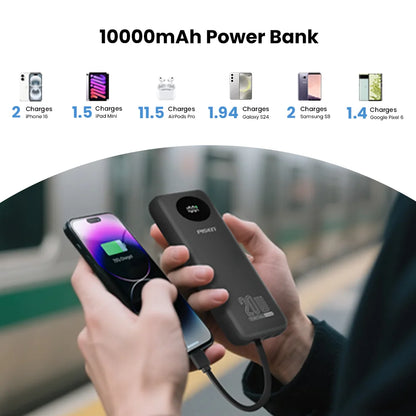 4 Built-in Cables Power Bank