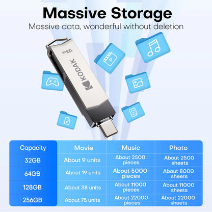 K273 Double Nip USB Flash Drive