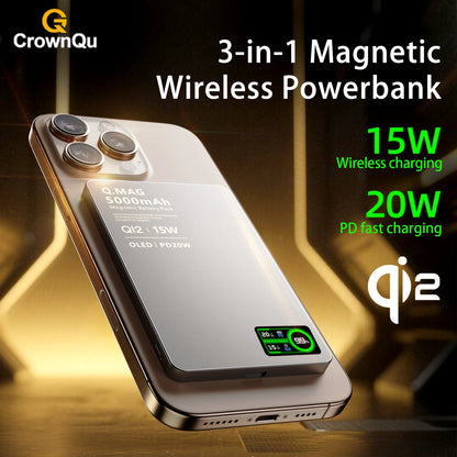 Qi 2.1 USB-C  Powerbank