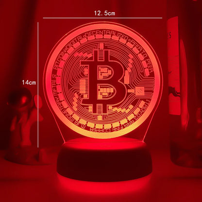 16 Color Bitcoin Nightlight
