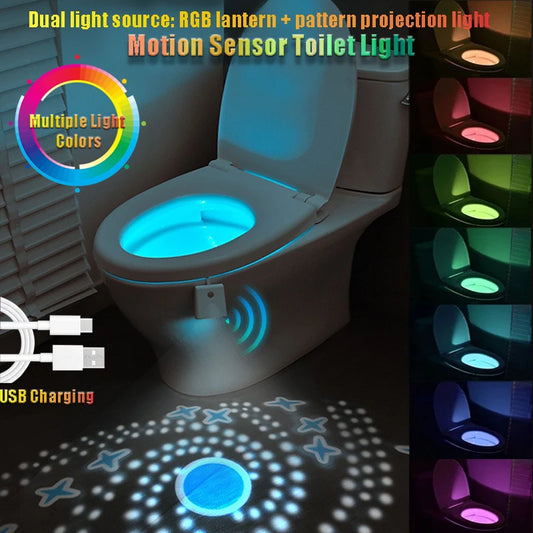 Rechargeable Motion Sensor Toilet Light