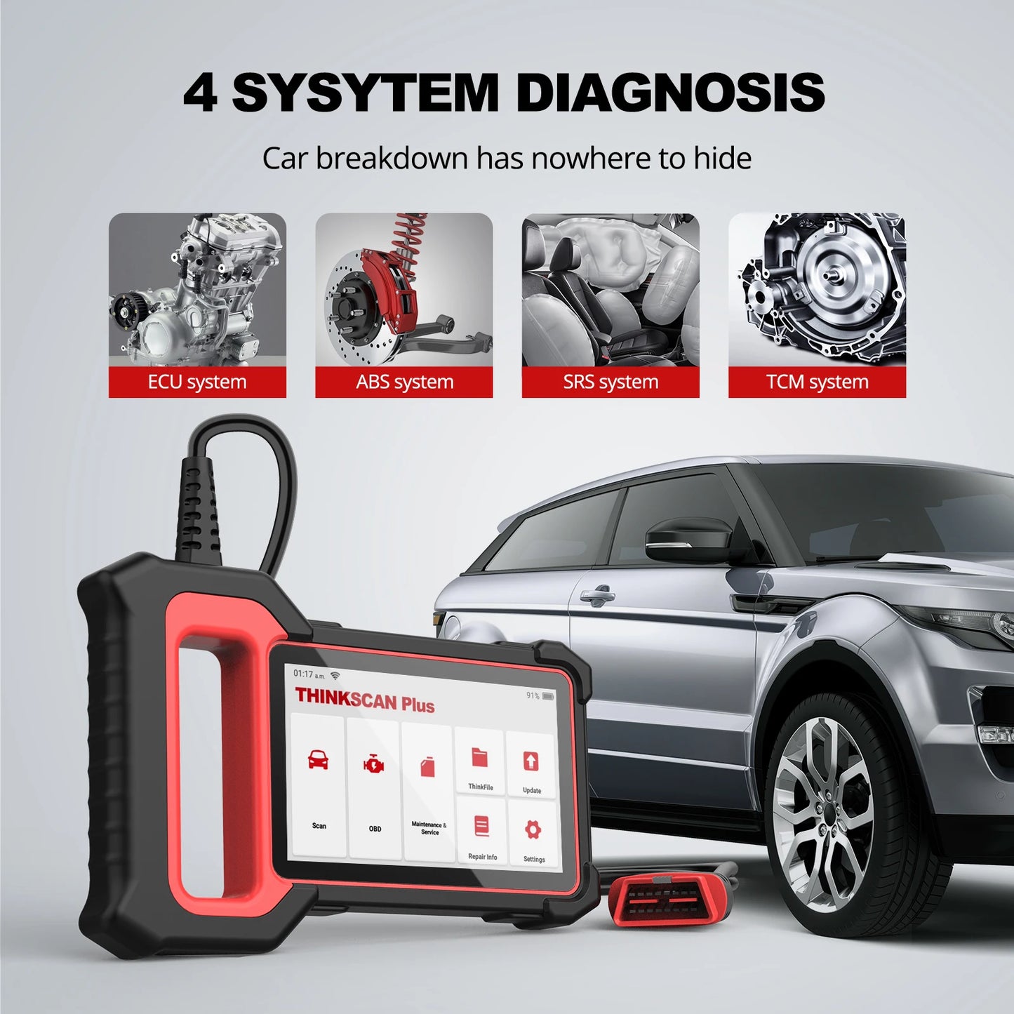 Thinkscan Plus OBD2 Scanner