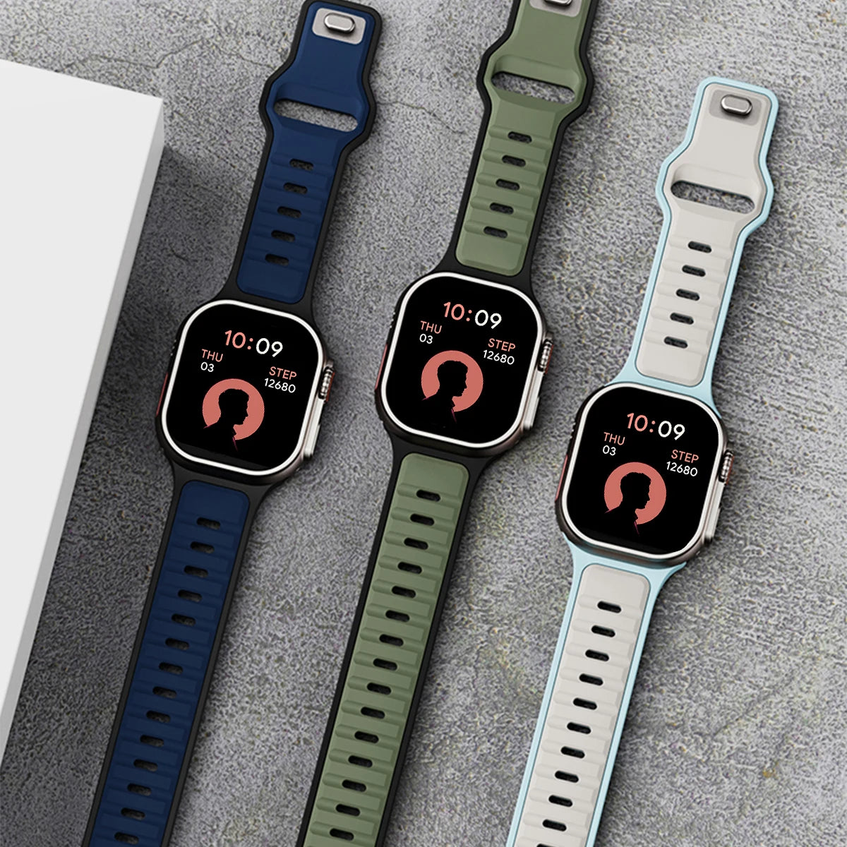 Silicone Strap Sports Band