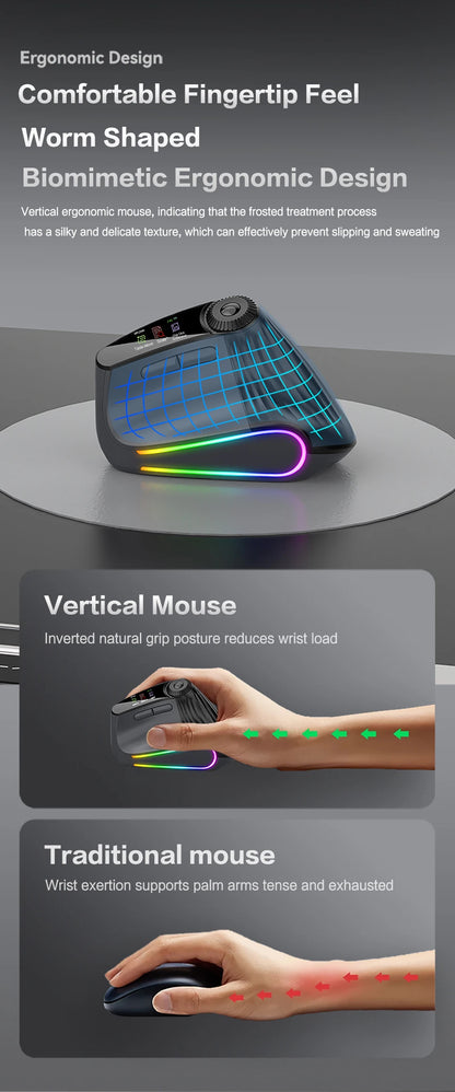 RGB Backlit Speed Roller Mouse with Knob