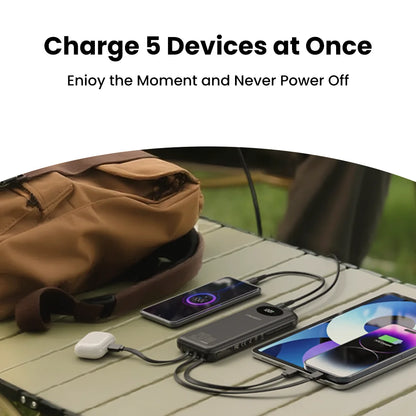 4 Built-in Cables Power Bank