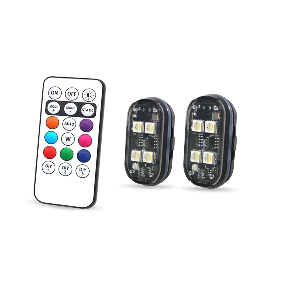 2-Pack LED Strobe Lights