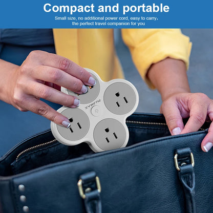 Flat Braided Power Strip