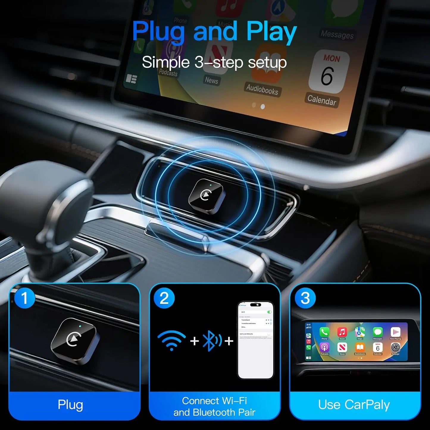 Upgraded CarPlay Adapter