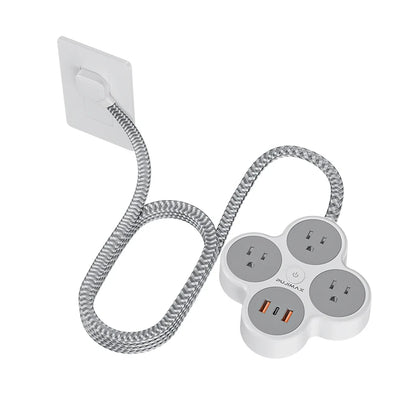 Flat Braided Power Strip