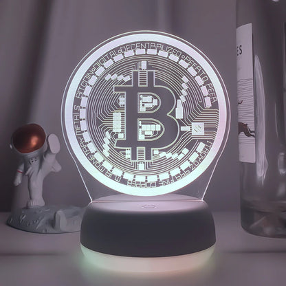 16 Color Bitcoin Nightlight