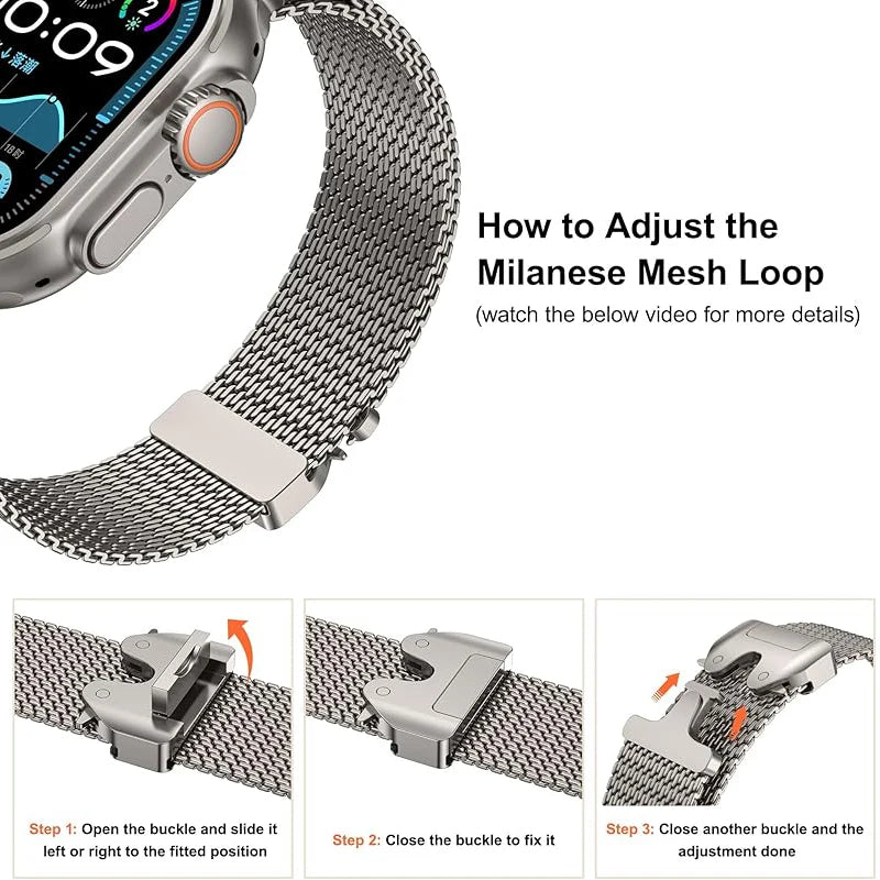 Milanese Loop Strap